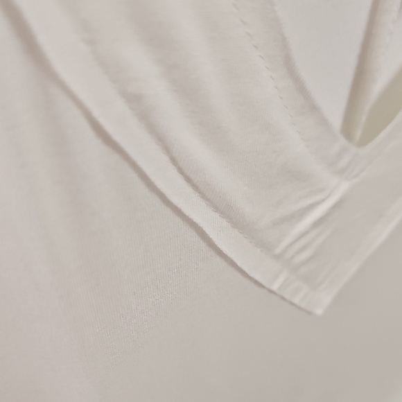 1.4.3. Story by Line Up White Ribbed Relaxed Tee - Picture 3 of 3